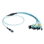 MTP OM3 Fiber Optic Harness Cable - Plenum, 12-Strand