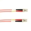 FOCMR50-015M-LCLC-RD: Red, LC-LC, 15m